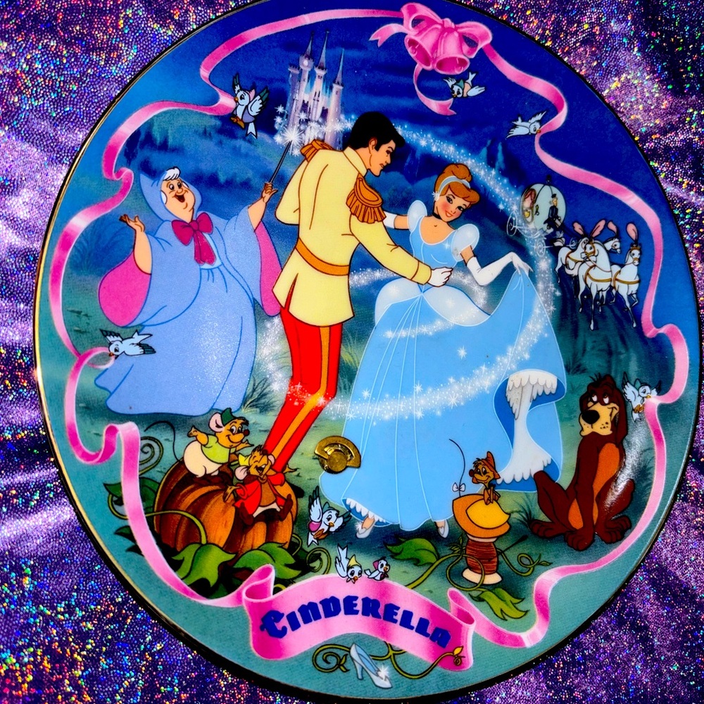 Bradford Exchange Disney Cinderella Musical Plate